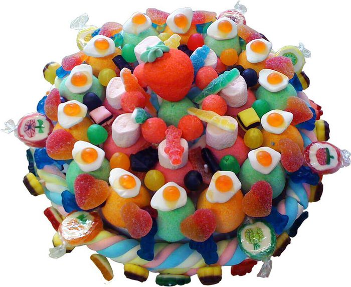 Candy bar 🍭 gâteau de bonbons - 3