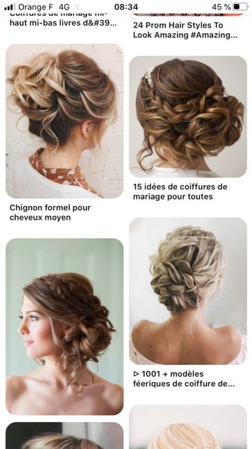 Coiffure/chignon tresse - 3