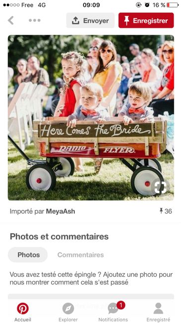 Faire amener les alliances par des enfants qui ne marchent pas 2