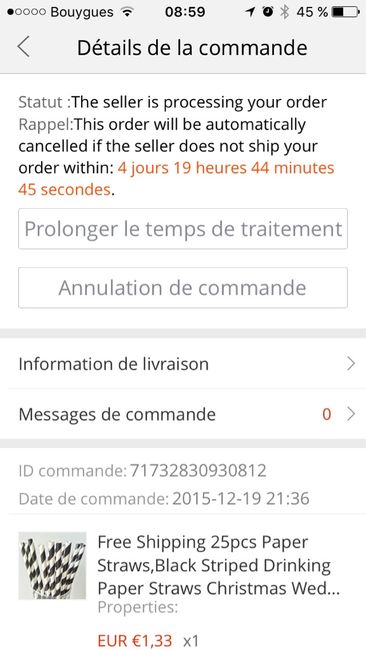 Cake topper reçu ! - 1