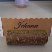 Diy marque places - 2