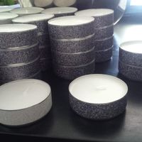 Mes bougies customisées