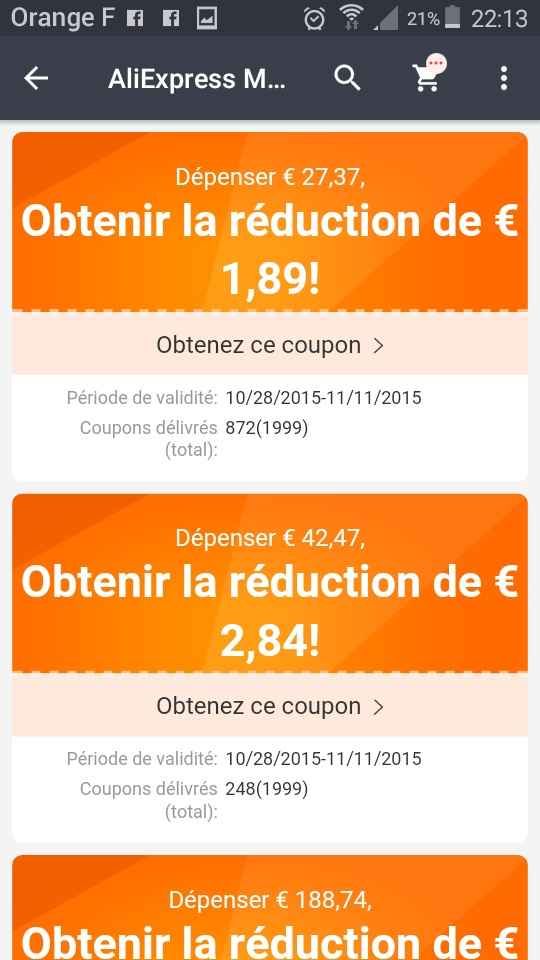 Aliexpress 11.11 - 1