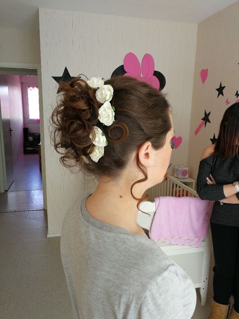 Essai coiffure concluant - 2