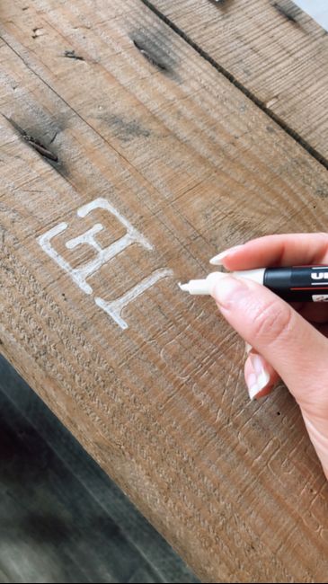 diy panneau de bienvenue 5