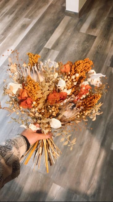 Bouquet fleurs séchées 2