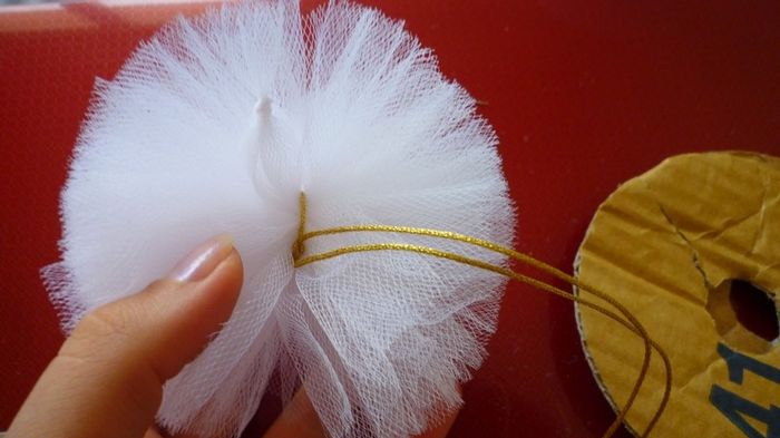 Pompom tulle