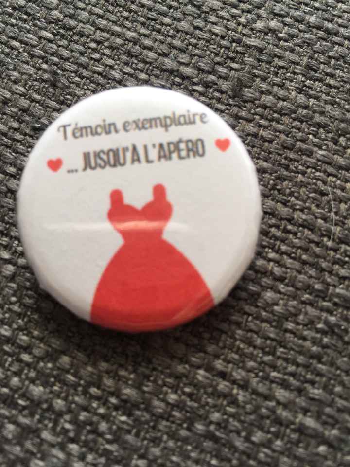 diy badge pour nos témoins - 1