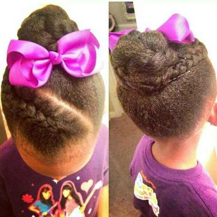 Idée coiffure petite fille 
