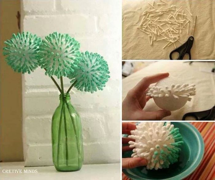 création fausse fleurs 