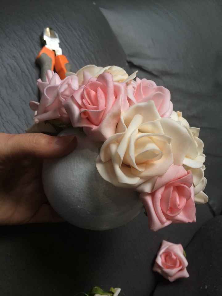 Tutoriel boule de roses ... - 4