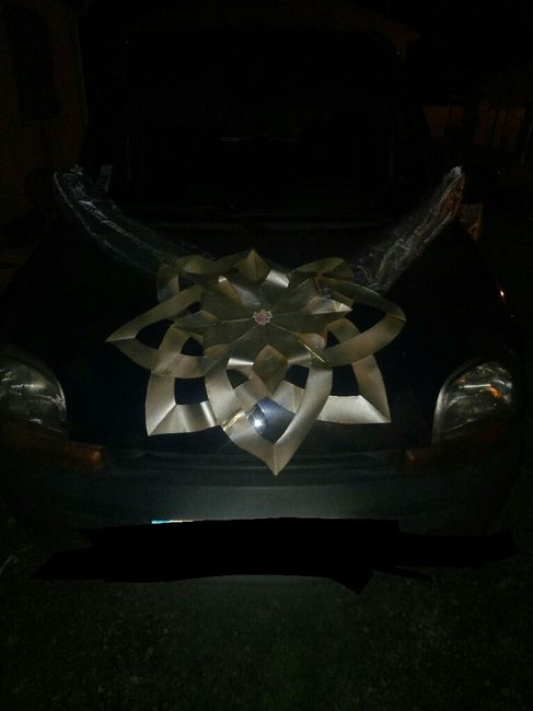 Déco voiture mariée - 1