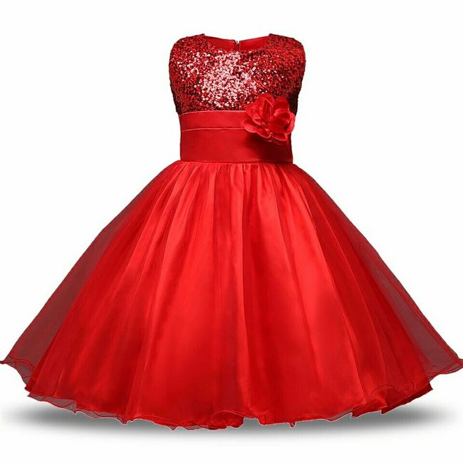 Robe petite demoiselle d'honneur - 4