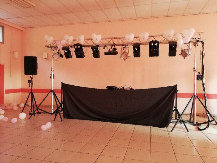Déco de la salle pour aujourd'hui le. Jour j - 9