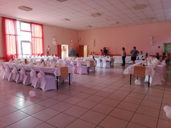 Déco de la salle pour aujourd'hui le. Jour j - 11