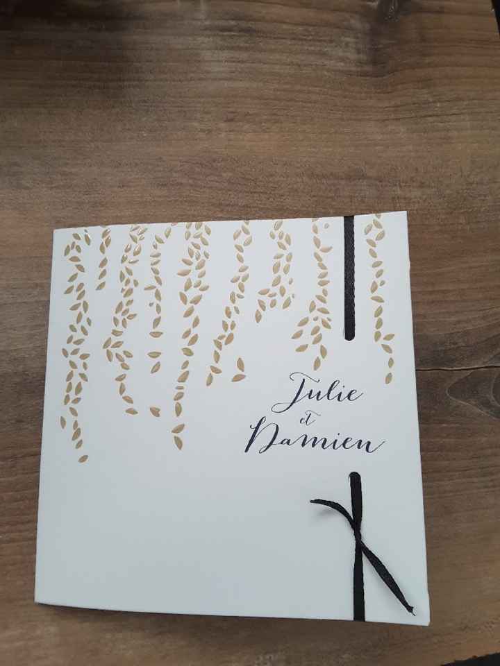 Faire part reçu - 1