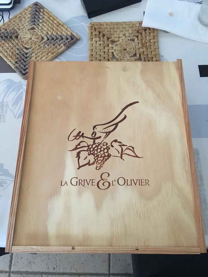 Boîte menu - 1