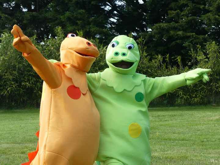 avec la chanson diffusée et nos amis qui chantaient !