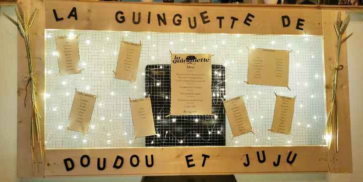 Plan de table et menu 😉 - 1