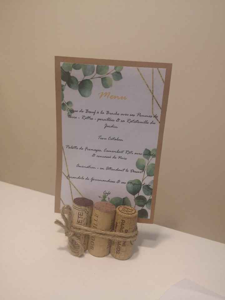 Bouchons Liège et menus - 1