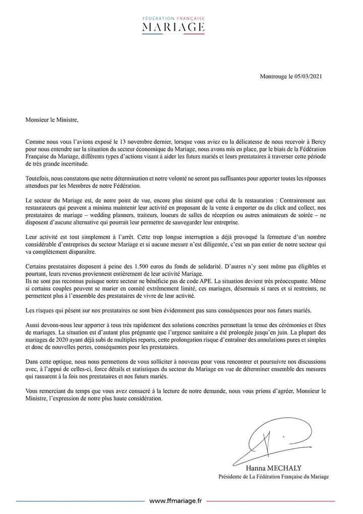 Report mariage avril/mai 2021 ? - 1