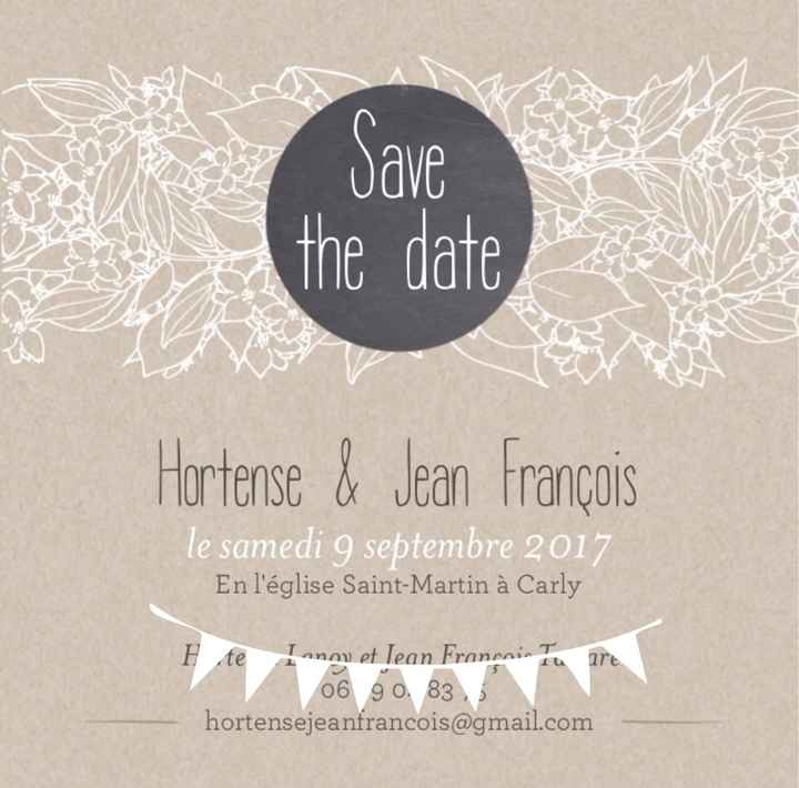 Notre save the date - 1