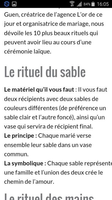 Quels rituels pour cérémonie d'engagement - 2