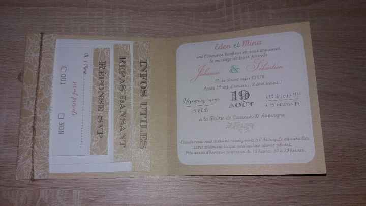 Nos faire-part sont arrivés ! - 2