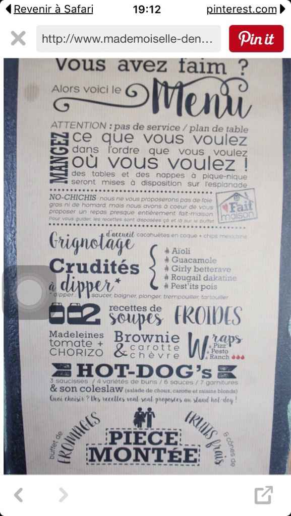 Ne pas faire de plan de table - 1