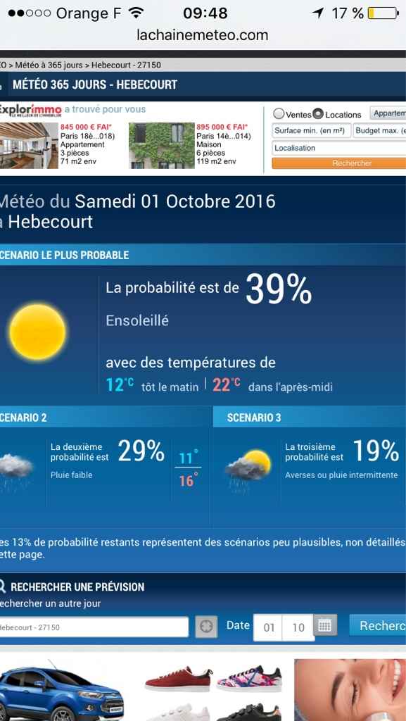 Paniquons ensemble : la météo ! - 1