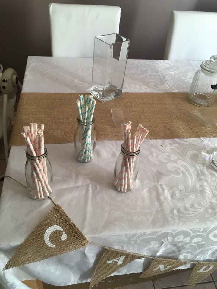 Nos essais centre table/urne/candy bar - 7