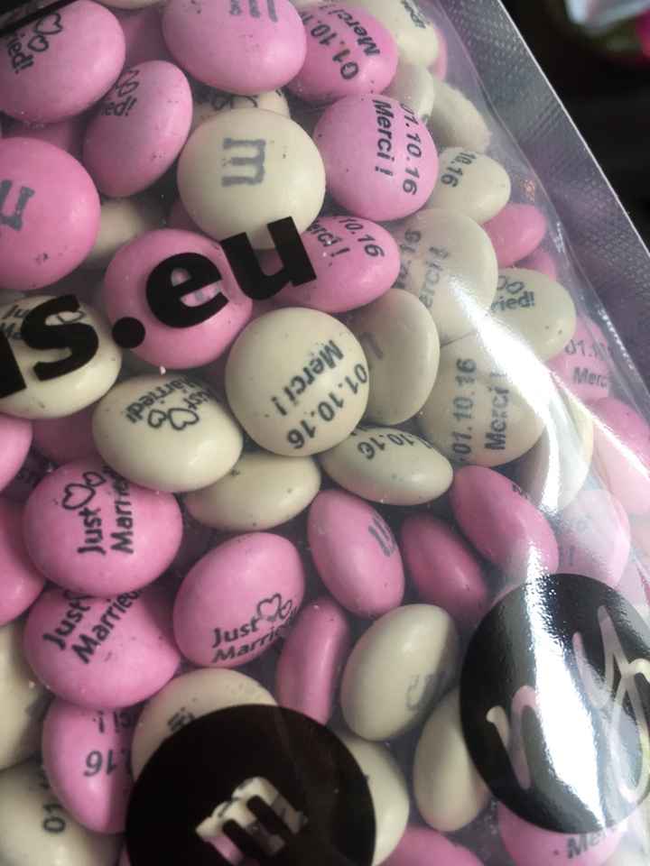 Mes dragees (m&m's) - 1