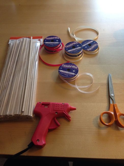 Mes batons a rubans - 1
