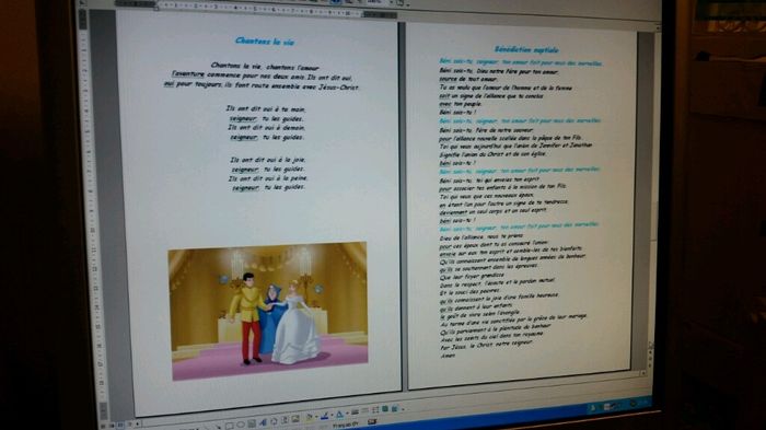 Avis sur mon livret de messe - 5