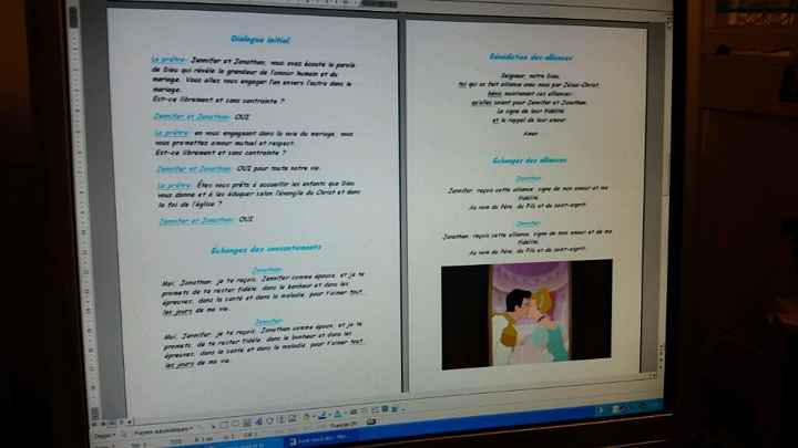 Avis sur mon livret de messe - 4