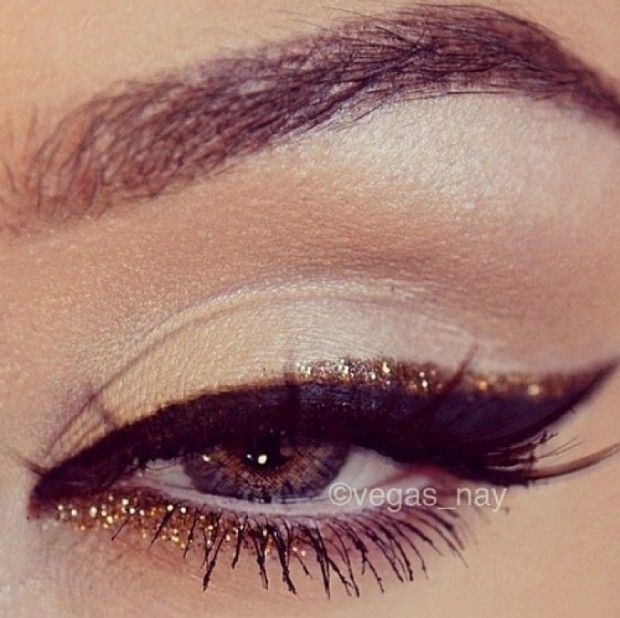 maquillage yeux marrons