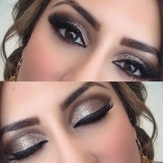 maquillage yeux marrons