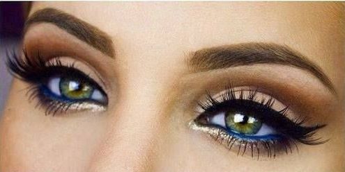 maquillage yeux verts