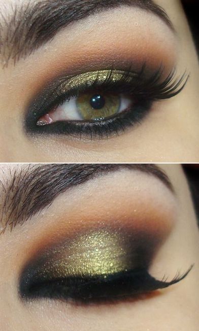 maquillage yeux verts