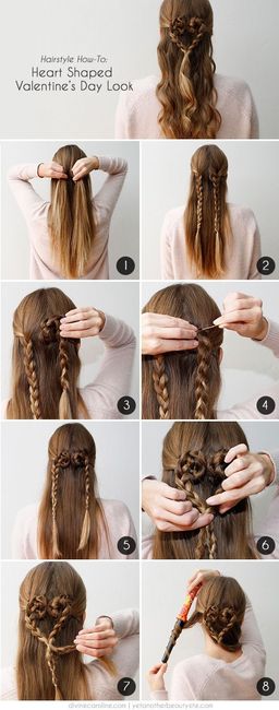 coiffure coeur
