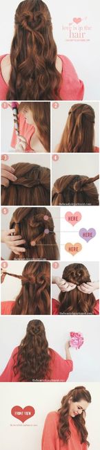 coiffure coeur