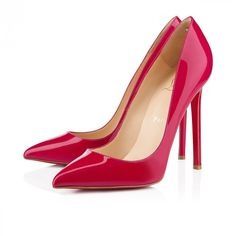 chaussures les points roses