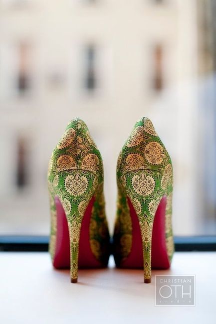 chaussures vertes