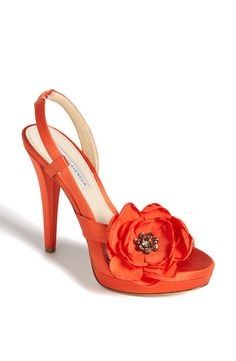 chaussure orange