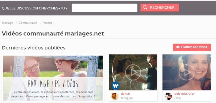 publier video