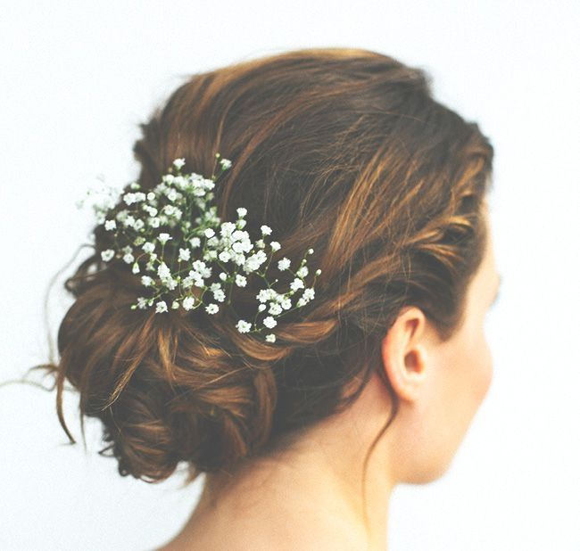 coiffure fleur