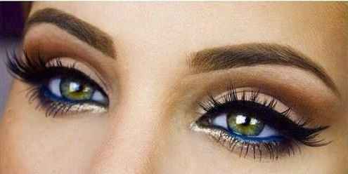 maquillage yeux verts