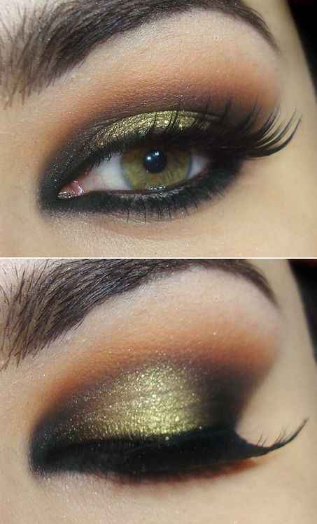 maquillage yeux verts