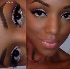 maquillage yeux noir