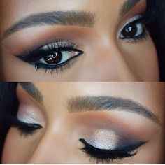 maquillage yeux noir